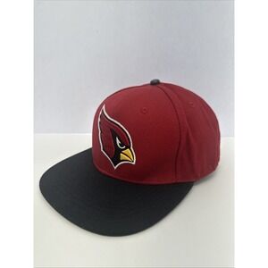 Pro Standard Arizona Cardinals Snapback Hat Red Black Jumbo Logo NWT